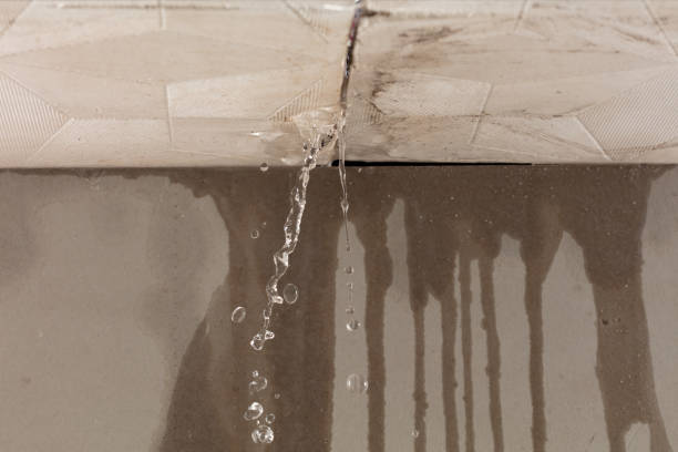 Professional Sewage Cleanup technician working in Weaverville, NC